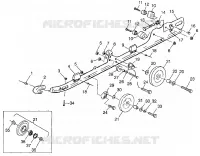 Guida di montaggio (SUSPENSION) 700 XCR 0985678(A) and EUROPEAN 700 XCR E985678 (4943114311B011)