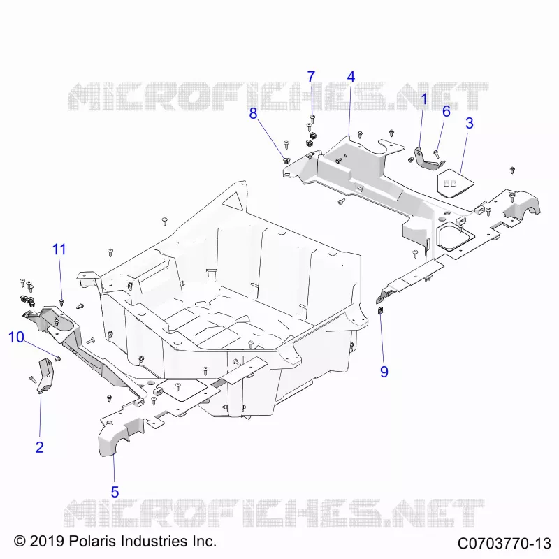 CARROZZERIA POSTERIORE RACK, MOUNTING