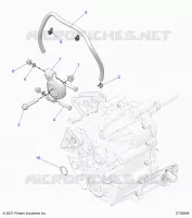 TRASMISSIONE, MAIN GEARCASE MOUNTING
