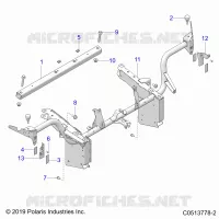 CHASSIS, FRONT TELAIO ASM.