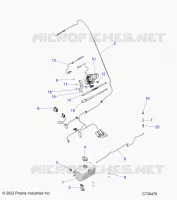 BODY, WATER BOTTLE PUMP ASM AND WIPER KIT
