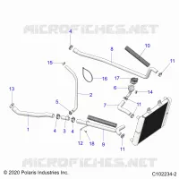 ENGINE, SISTEMA DI RAFFREDDAMENTO, HOSES