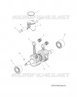 ENGINE, PISTON AND ALBERO MOTORE