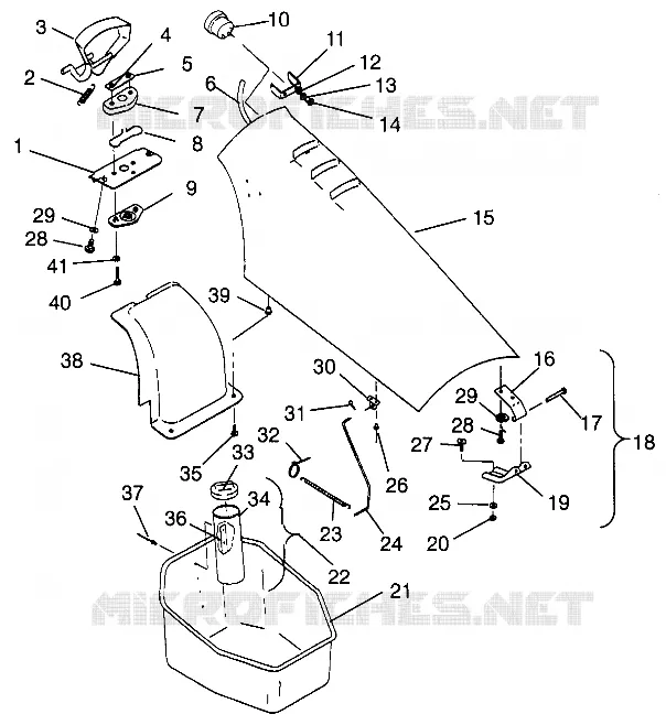 FRONT VANO SLT 700 B964166 and  Intl. SLT 700 I964166 (4933923392A008)