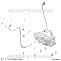 DRIVE TRAIN, FRONT SCATOLA INGRANAGGI MONTAGGIO