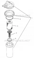 SCARICO SL 900 B964291 and  Intl. SL 900 I964291 (4935583558C009)