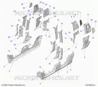 BODY, LOWER ROCKERS, REAR FENDERS, PILLARS