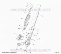 SUSPENSION, ANTERIORE MONTANTE