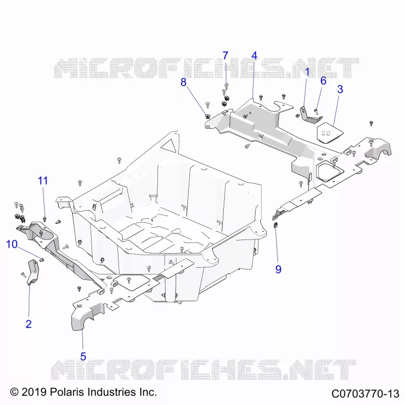 CARROZZERIA POSTERIORE RACK, MOUNTING