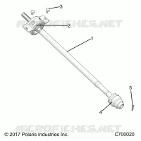 TRASMISSIONE, FRONT PROP SHAFT