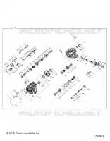 DRIVE TRAIN, PRINCIPALE SCATOLA INGRANAGGI INTERNALS