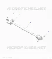 TRASMISSIONE, FRONT PROP SHAFT