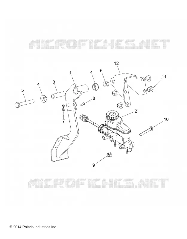 BRAKES, PEDAL AND CILINDRO PRINCIPALE