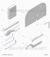 REFERENCES, TOOL KIT AND MANUALE DEL PROPRIETARIOS -R23MAA57F1/SC1/C9/CK/F1/F9 (C730444)