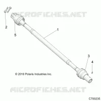TRASMISSIONE, REAR PROP SHAFT