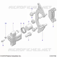 FRENO ANTERIORE CALIPER