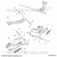 SOSPENSIONE POSTERIORE CONTROL ARMS