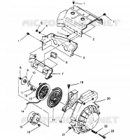 VENTILATORE HOUSING   RINCULO LITE 0963433, EURO LITE E963433 and LITE DELUXE 096 (4931663166C011)