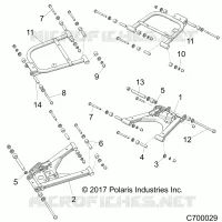 SOSPENSIONE POSTERIORE CONTROL ARMS
