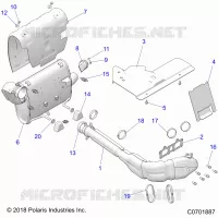 ENGINE, IMPIANTO DI SCARICO