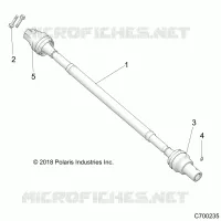 TRASMISSIONE, REAR PROP SHAFT