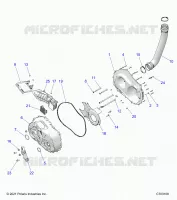 TRASMISSIONE, CLUTCH COVER AND DUCTING