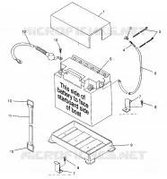 BATTERIA BOX SL 780 B964087 and  Intl. SL 780 I964087 (4935523552B006)