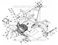 MONTAGGIO DEL MOTORE Trail Boss W97AA25C (4940574057A009)