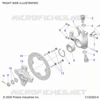 SOSPENSIONI ANTERIORI HUB, KNUCKLE AND BRAKE DISC