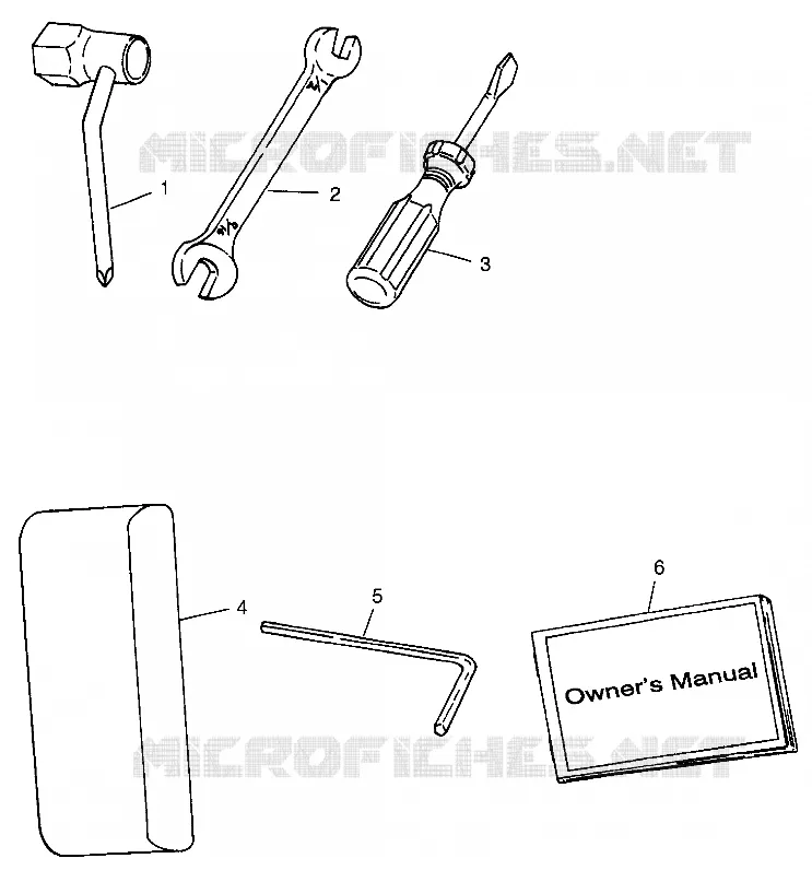 KIT DI STRUMENTI SLTX B974590 and INTL. SLTX I974590 (4941214121B012)