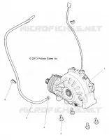 TRASMISSIONE, FRONT GEARCASE MOUNTING