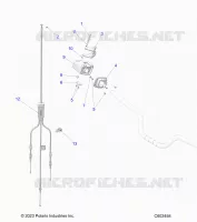 MOTORE, THROTTLE CONTROL ASM.