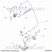 BODY, WATER BOTTLE PUMP ASM AND WIPER KIT