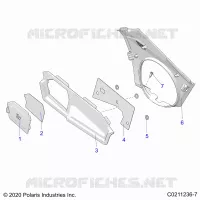 BODY, CLOSE OFF PANEL and ACCESS PANEL