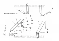 TELAIO, OPZIONI, BUMPER, BRACKET, REAR