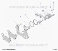 BRAKES, PINZA FRENO POSTERIORE