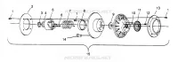 FRIZIONE DRIVEN 500 EFI 0963774 and EUROPEAN 500 EFI E963774 (4936183618C001)