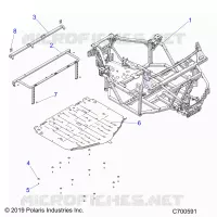 CHASSIS, MAIN TELAIO