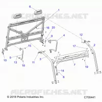 CHASSIS, CAB TELAIO