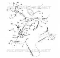 INSIEME DELLO STERZO SL 750 B944070 (4927012701009A)