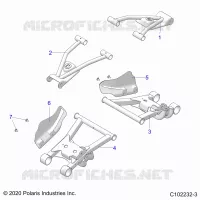 SOSPENSIONE POSTERIORE CONTROL ARMS