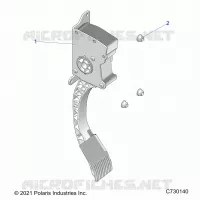 ENGINE, ACCELERATORE PEDALE