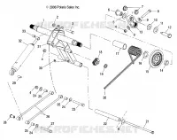 SUSPENSION, POSTERIORE COPPIA ARM AND SHOCK