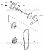 POMPA DELL'ACQUA 500 EFI 0963774 and EUROPEAN 500 EFI E963774 (4936183618C009)