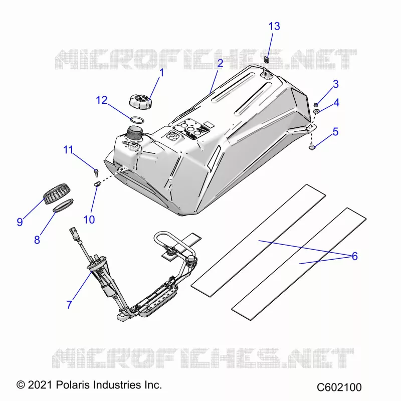 SISTEMA DI ALIMENTAZIONE CARBURANTE, FUEL TANK AND PUMP