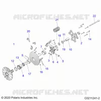 TRASMISSIONE, PRIMARY CLUTCH