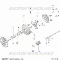 TRASMISSIONE, PRIMARY CLUTCH