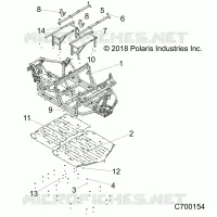 CHASSIS, TELAIO PRINCIPALE AND SKID PLATES