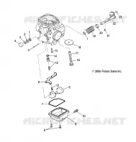 MOTORE, CARBURATORE, LOWER