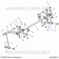 SUSPENSION, FRONT BARRA DI STABILIZZAZIONE